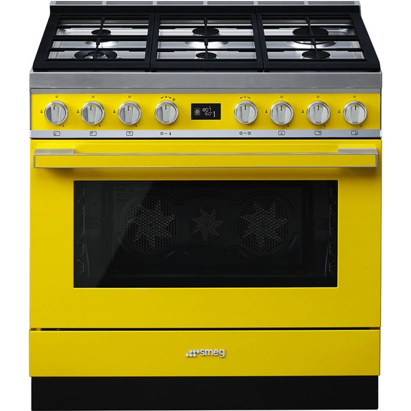 Отдельностоящий варочный центр SMEG CPF9GPYW Portofino